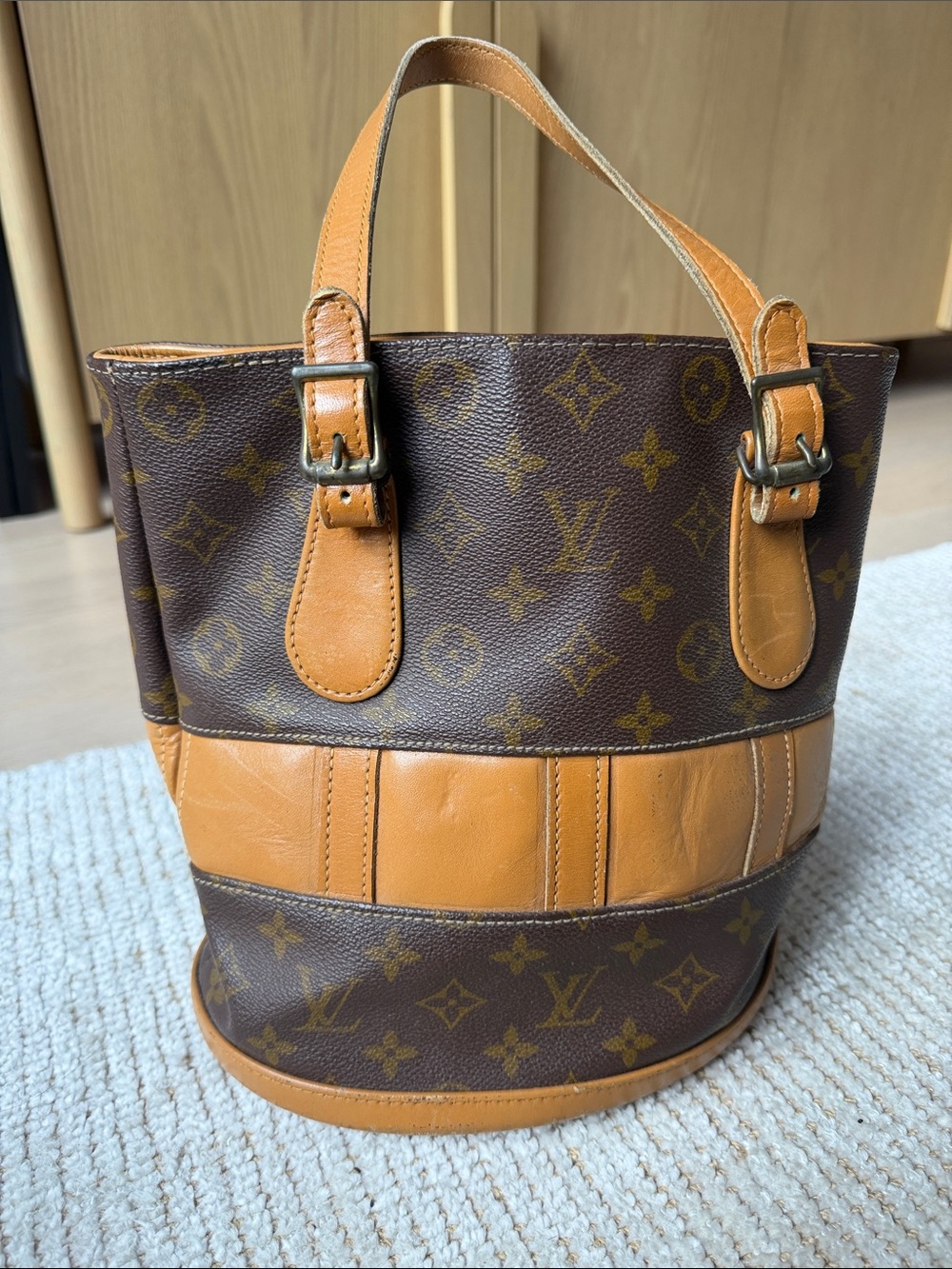Vintage Louis Vuitton Macadam Bucket PM - Picture 6 of 7